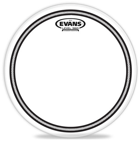 Evans B14EC2S 14" EC2 Coated Drum Head With Sound Shaping Ring