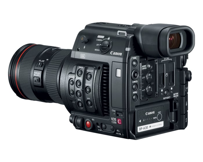 Canon EOS C200 Digital Cinema Camera, EF-Mount, Body Only