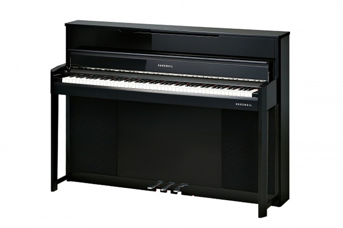 Kurzweil CUP1-EP Compact Digital Upright Piano, Ebony