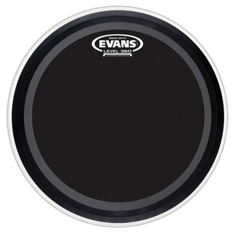 Evans BD20EMADONX 20" EMAD Onyx Batter Bass Drum Head