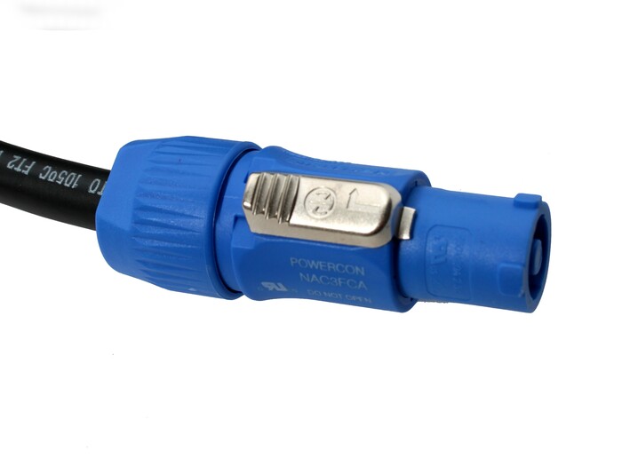 Elite Core PC12-AM-10 10' 12AWG Neutrik Powercon To Edison Male Power Cable