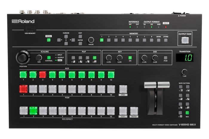 Roland Professional A/V V-800HD MK II Multi-Format Video Switcher