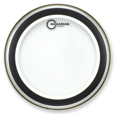 Aquarian SX20-AQUARIAN 20" Studio-X Clear Bass Drum Head