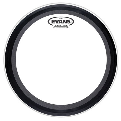 Evans BD18EMADHW 18" EMAD Heavyweight Batter Bass Drum Head