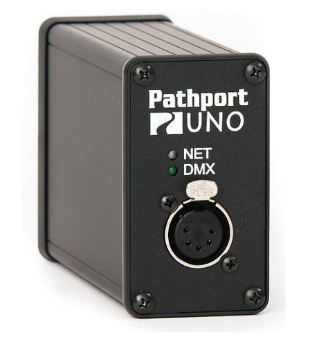 Pathway Connectivity 6151 Pathport Portable Uno Gateway With 1 DMX Input