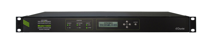 Studio Technologies M5422-01 Dante Intercom Audio Engine