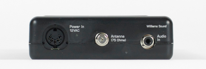 Williams AV PPA T27 Personal PA SelectView FM Transmitter, 72-76MHz
