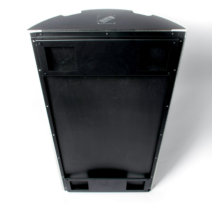 Acoustic Geometry Small Curve Diffusor 14"x42"x5" Curve Diffusor In Broadcast Graphite