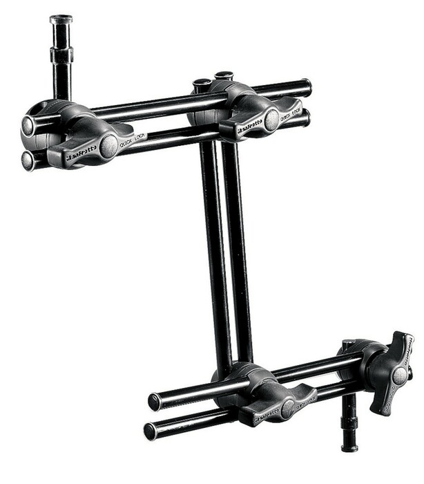 Manfrotto 396AB-3 3-Section Double Articulated Arm W/O Camera Bracket
