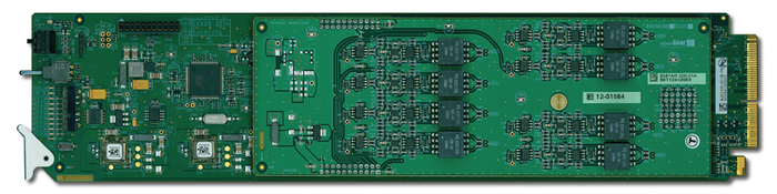 Ross Video DMX-8259-B-R2B 3G/HD/SD 8-Channel AES/EBU De-Embedder With Rear Module