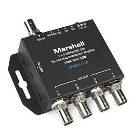 Marshall Electronics VDA-104-3GS 1x4 3GSDI Distribution Amplifier