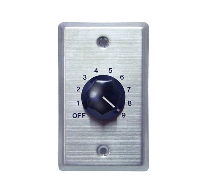 Speco Stainless Steel Technologies WAT10 Wall Plate Volume Control Wall Mount 