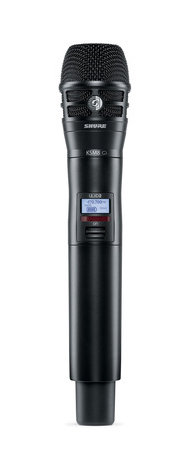 Shure ULXD2/K8B-X52 ULX-D Series Digital Wireless Handheld Transmitter With KSM8 Mic, X52 Band (902-928MHz), Black