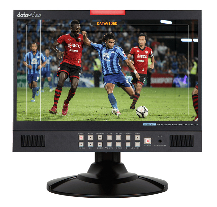 Datavideo TLM-170L 17.3" 3G-SDI Full HD LCD Monitor With HDMI Inputs