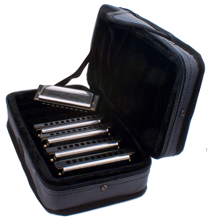 Hohner SPC Special 20 Harmonica 5-pack With C-7 Case