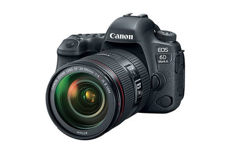 Canon EOS 6D MKII 24-105mm Kit 26.2MP DSLR Camera With EF 24-105mm F4L IS II USM Lens