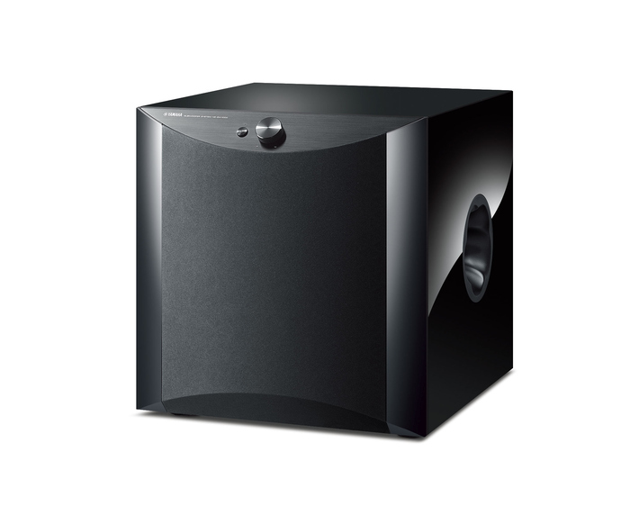 Yamaha NS-SW1000PN 1,000W Powered 12" Subwoofer, Piano Black