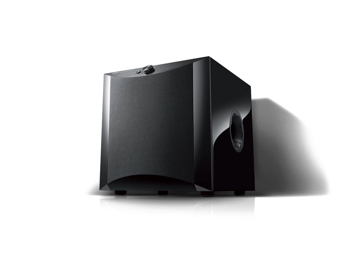 Yamaha NS-SW1000PN 1,000W Powered 12" Subwoofer, Piano Black