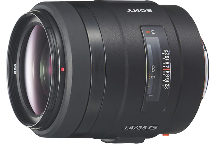 Sony 35mm f/1.4 G Wide Angle Camera Lens