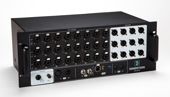 Waves SoundStudio STG-2412 StageBox With 24-Inputs And 12-Outputs, SoundGrid Connectivity
