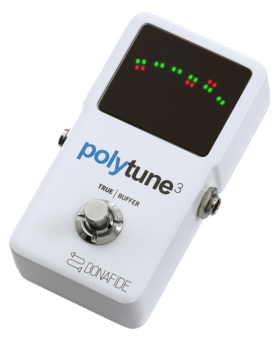 TC Electronic  (Discontinued) POLYTUNE-3 PolyTune 3 Poly-Chromatic Tuner With Built-in Buffer