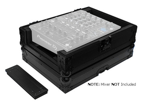 Odyssey FZ12MIXXDBL Case For 12" DJ Mixer, Extra Deep, Black