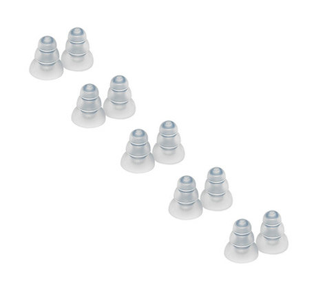 Etymotic Research ER38-15SM 5-Pairs Of Standard Frost 3-Flange Eartips
