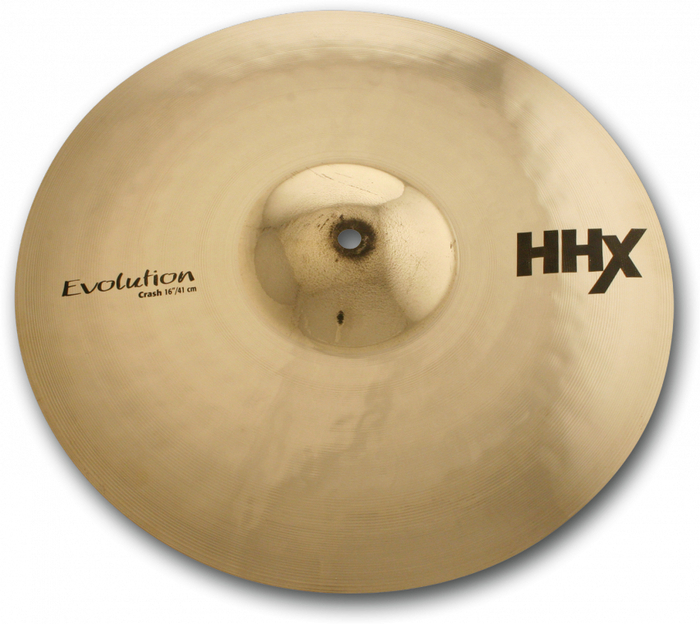 Sabian 11606XEB 16" HHX Evolution Crash Cymbal In Brilliant Finish
