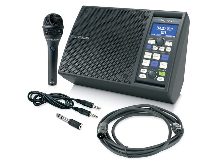 TC Electronic  (Discontinued) SINGTHING SingThing. All-In-One Vocal Processor With Speaker, Microphone, And Cables