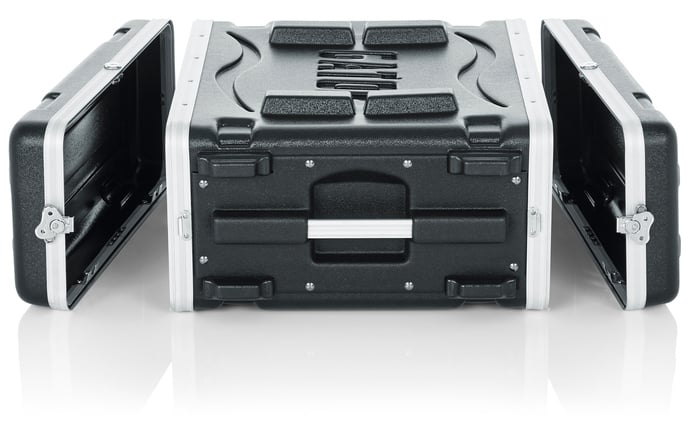 Gator GR-4L 4RU, 19" Deep Locking Rack Case With Front, Rear Rails