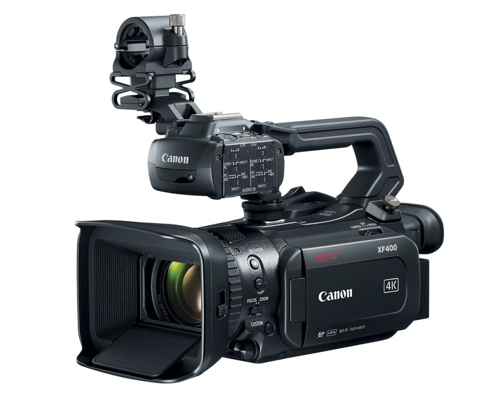 Canon XF400 4K UHD Camcorder Dual-Pixel CMOS Autofocus