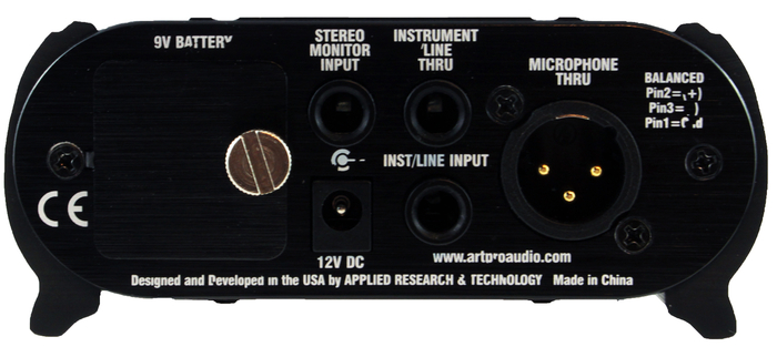 ART MYMonitorII Personal Monitor Mixer With Microphone And Line Input