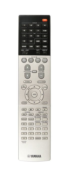 Yamaha ZP601500 RX-A850 Replacement Remote