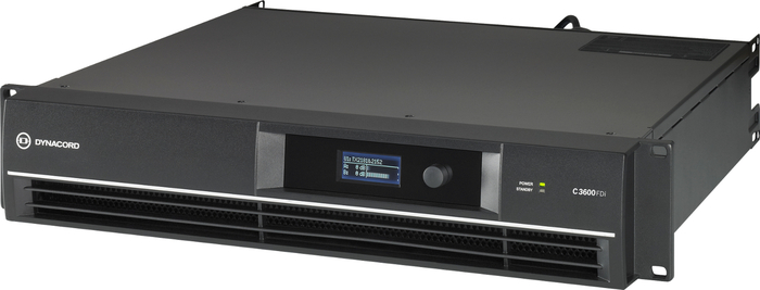 Dynacord C3600FDi Install DSP Power Amplifier With FIR Drive Phoenix Connectors, 2x1800W
