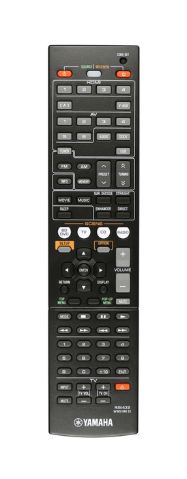 Yamaha WW510400 RAV432 Replacement Remote