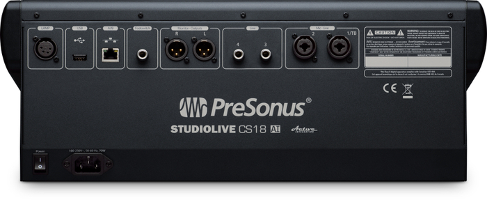 PreSonus SLCS18AI-PROMO StudioLive CS18AI [PROMO] Touch-Sensitive, 18 Moving-Fader Ethernet/AVB Control Surface For StudioLive Rackmount Mixers