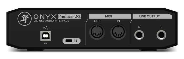 Mackie Onyx Producer 2•2 Onyx Producer 2-2 2X2 USB Interface With Midi