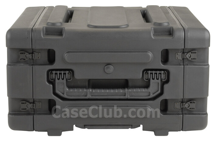 SKB 3SKB-R04U20W 4RU, 20" Deep Shockmount Rack Case With Wheels