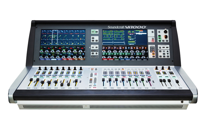 Soundcraft Vi1000 96-Channel Compact Digital Mixer With 20 Faders