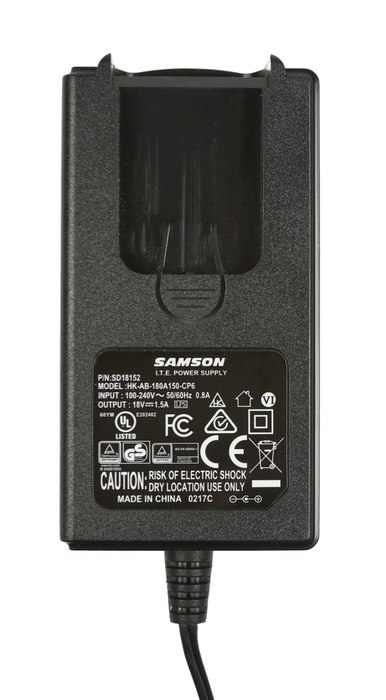 Samson 7-411-XP106-918 AC Adaptor For XP106 And XP40iw