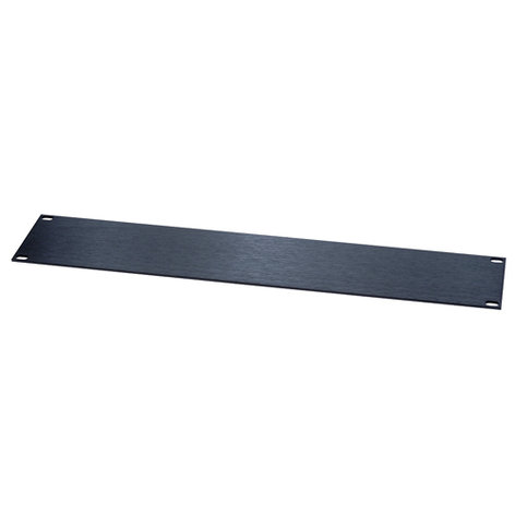 Chief AFT-1 1SP 1.75"x1/8" Flat Aluminum Rack Panel, Black