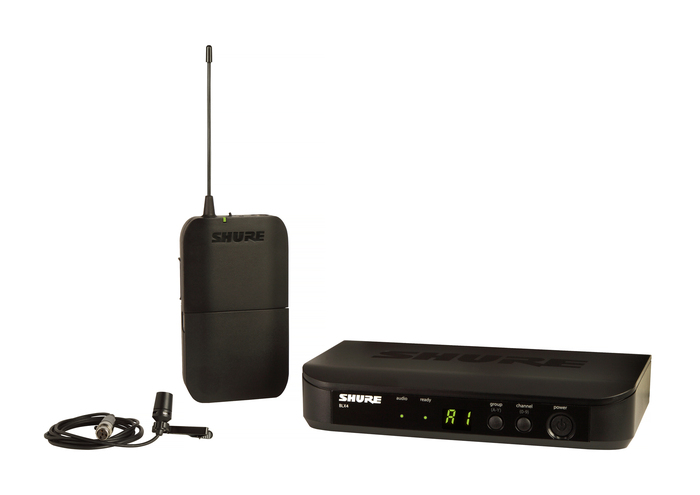 Shure BLX14/CVL-H10 Wireless Microphone System With CVL Lavalier Mic, H10 Band