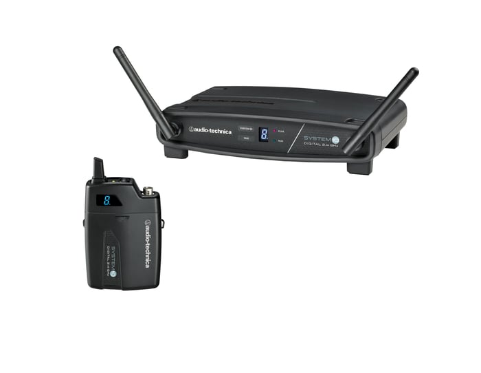 Audio-Technica ATW-1101 System 10 Stack-mount Digital Wireless System With Bodypack Transmitter