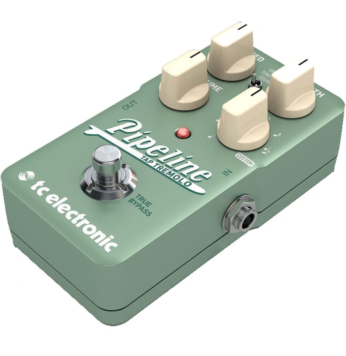 TC Electronic  (Discontinued) PIPELINE-TAP-TREMELO Pipeline Tap Tremolo Effects Pedal With Sequencer