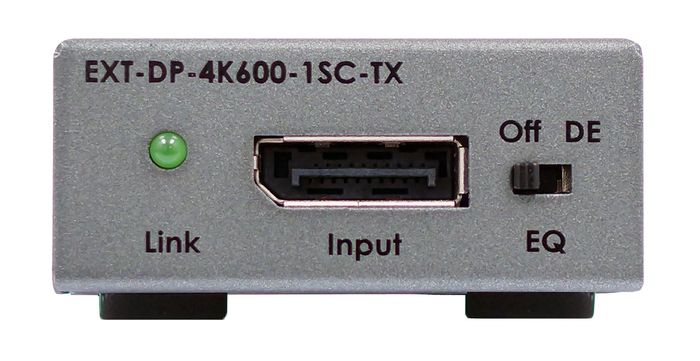 Gefen EXT-DP-4K600-1SC 4K 600MHz DisplayPort Extender Kit Over Multimode Fiber