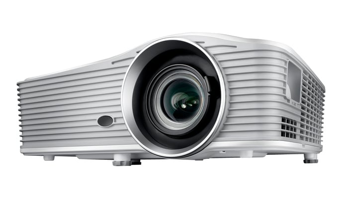 Optoma EH515TST 5000 Lumens 1080p DLP Short Throw Projector With HDbaseT