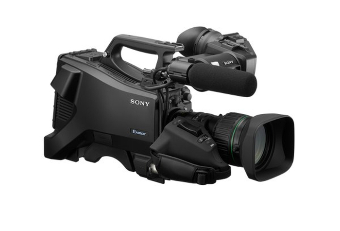 Sony HXC-FB80KN 1080p60 HD Studio Camera With ENG VF, Mic And 20X Lens