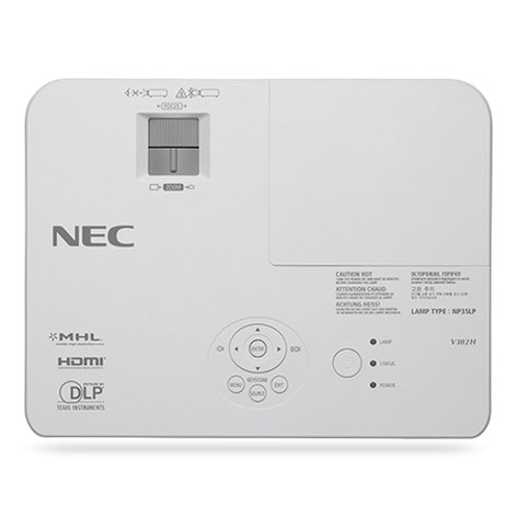 NEC NP-V332W 3300 Lumens WXGA DLP Projector