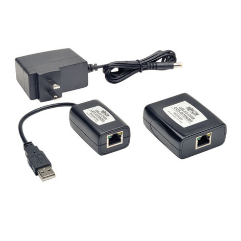 Tripp Lite B203-101-PNP 1-Port Plug And Play USB 2.0 Over CAT5/CAT6 Extender Kit