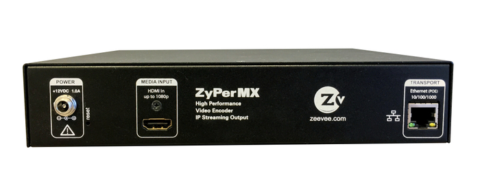 ZeeVee ZMXENC1 ZyPerMX 1080p Single IP Encoder